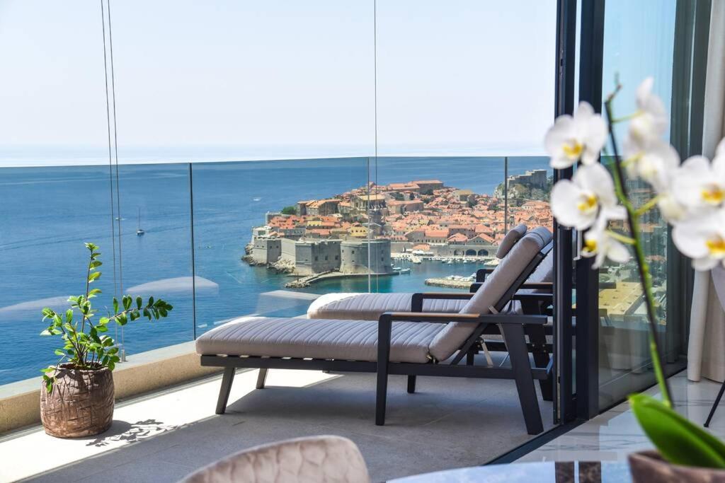 New & Luxury 5* With Breathtaking View- Kiki Lu Apartment Dubrovnik Exteriör bild