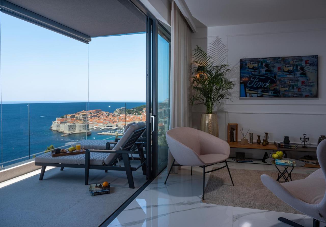 New & Luxury 5* With Breathtaking View- Kiki Lu Apartment Dubrovnik Exteriör bild