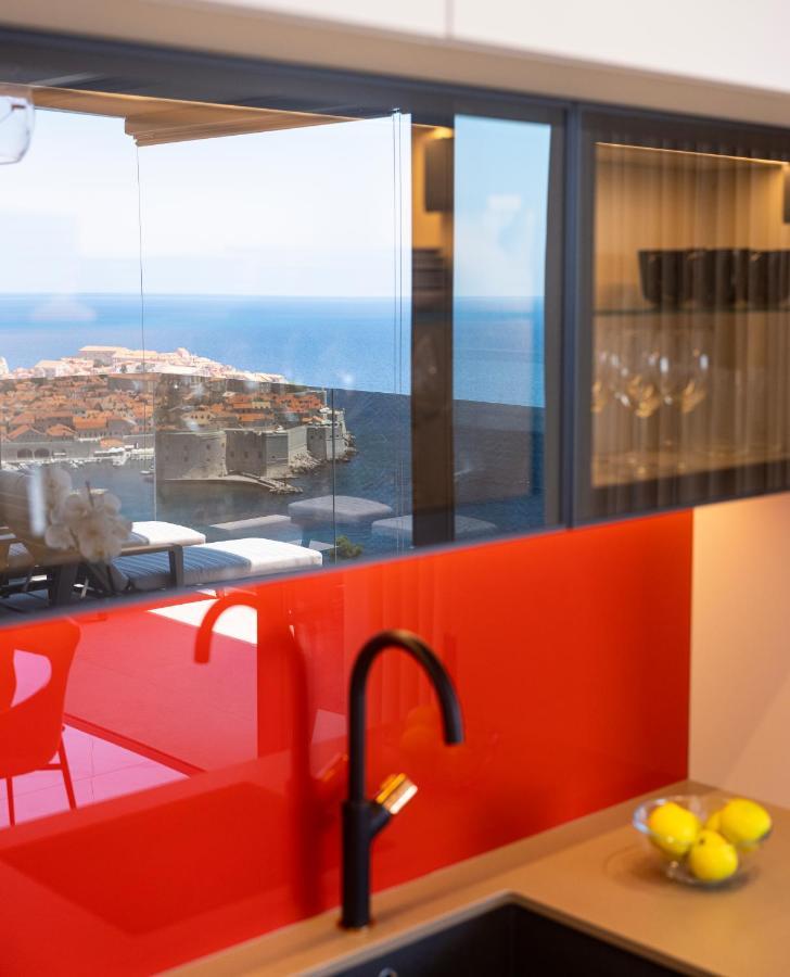 New & Luxury 5* With Breathtaking View- Kiki Lu Apartment Dubrovnik Exteriör bild